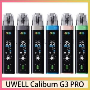 UWELL Caliburn G3 PRO 咖哩棒電子煙主機 | 註油式小煙主機 | 全屏UI設計 | 智能功率調節